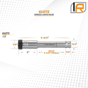 InfiniteRule Locking Pins - 5/8" Shank 14,000 Lb Hitch